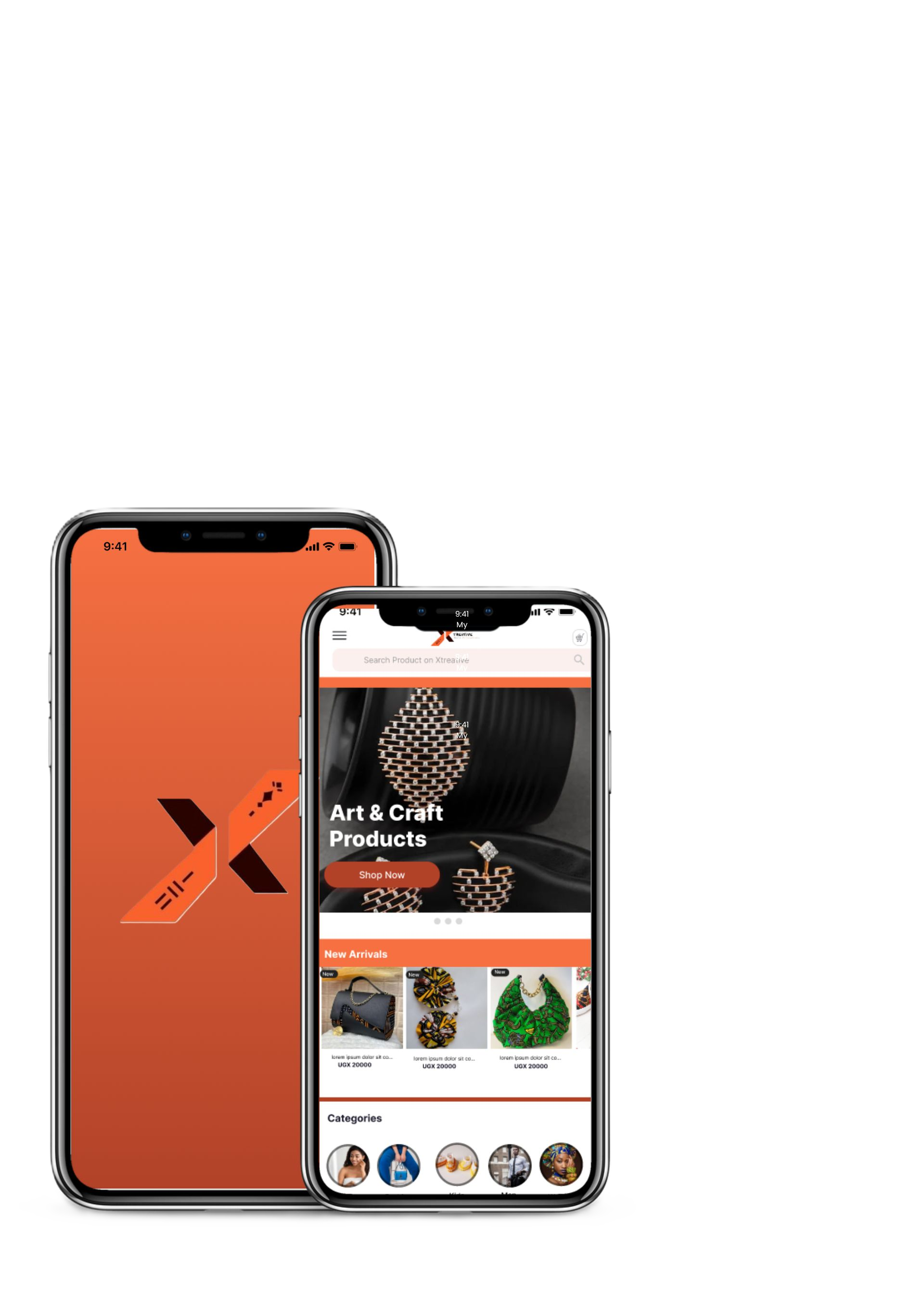 African artisan working on traditional crafts